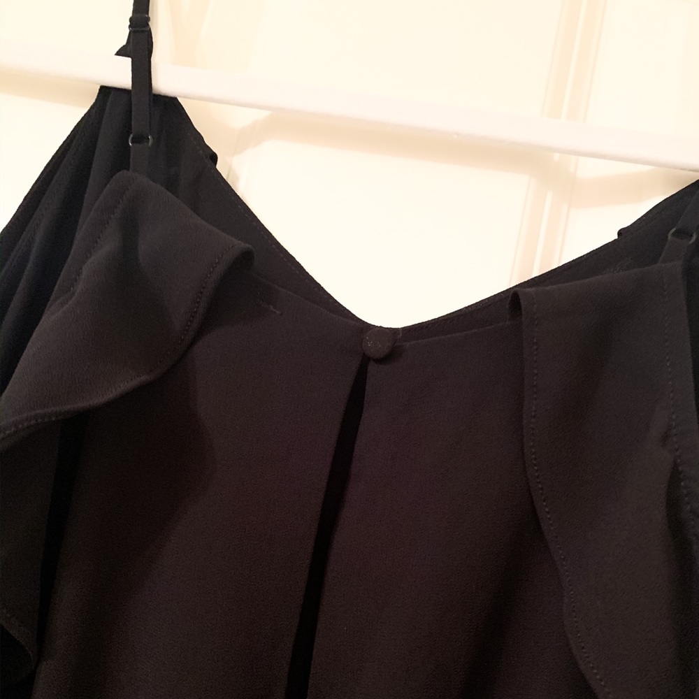 Black Spaghetti Strap Romper - image 3